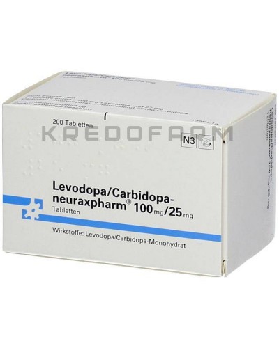 Леводопа капсулы, таблетки ● Levodopa