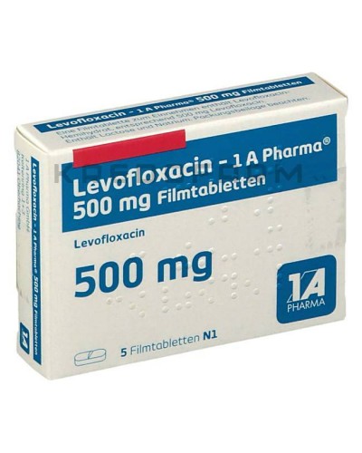 Левофлоксацин раствор, таблетки ● Levofloxacin