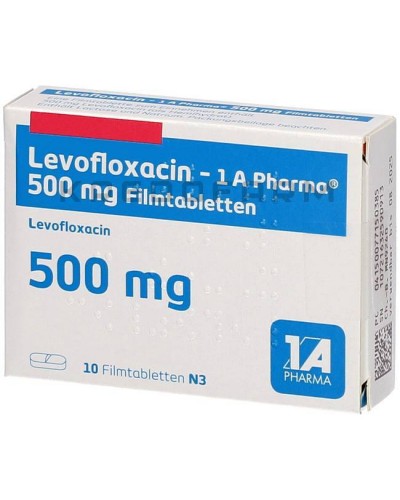 Левофлоксацин розчин, таблетки ● Levofloxacin