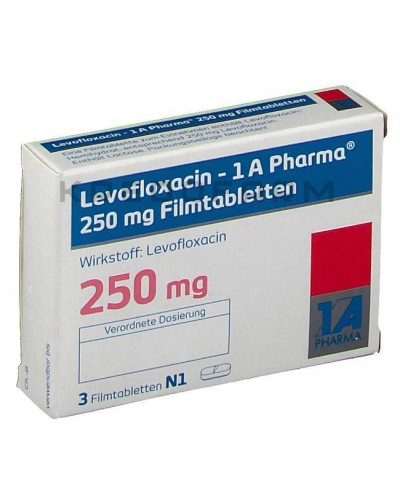 Левофлоксацин раствор, таблетки ● Levofloxacin