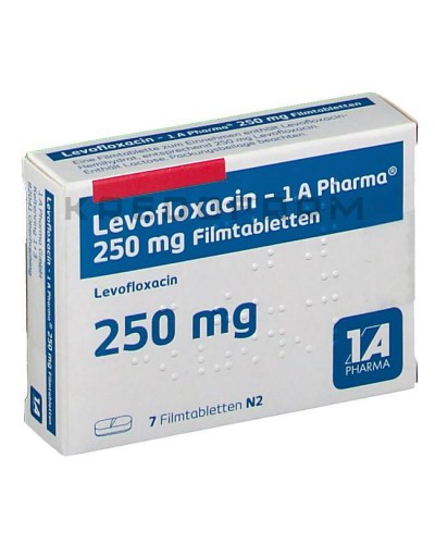 Левофлоксацин розчин, таблетки ● Levofloxacin