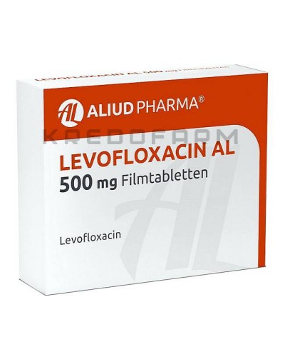 Левофлоксацин розчин, таблетки ● Levofloxacin