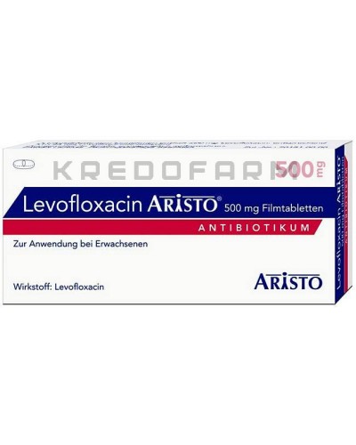 Левофлоксацин раствор, таблетки ● Levofloxacin