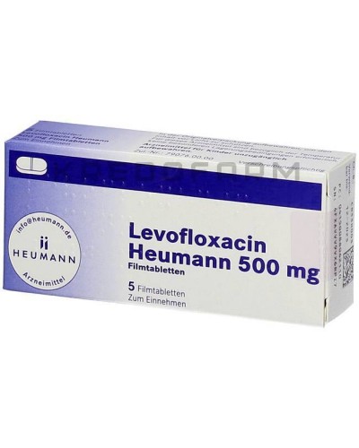 Левофлоксацин розчин, таблетки ● Levofloxacin