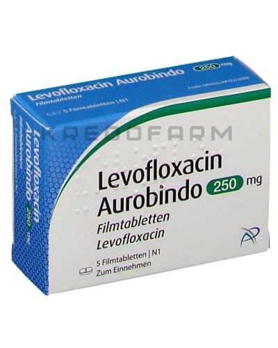 Левофлоксацин розчин, таблетки ● Levofloxacin