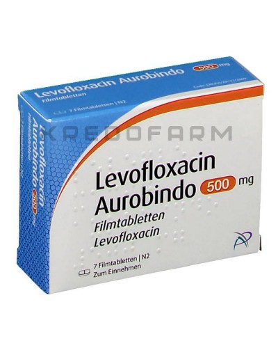 Левофлоксацин розчин, таблетки ● Levofloxacin