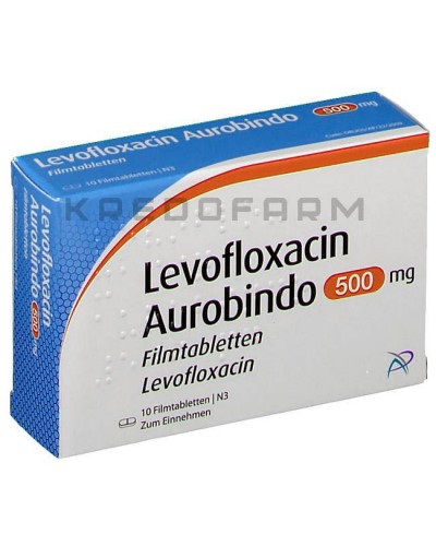 Левофлоксацин раствор, таблетки ● Levofloxacin