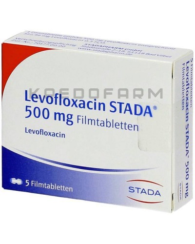 Левофлоксацин раствор, таблетки ● Levofloxacin