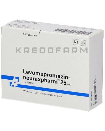 Левомепромазин краплі, розчин, таблетки ● Levomepromazin