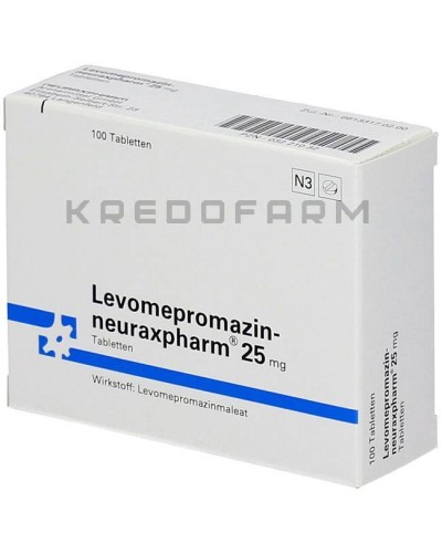 Левомепромазин краплі, розчин, таблетки ● Levomepromazin