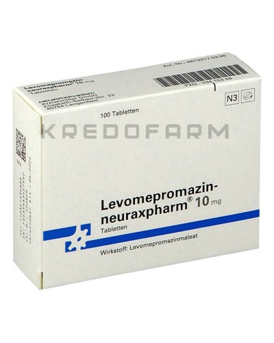 Левомепромазин краплі, розчин, таблетки ● Levomepromazin