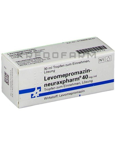 Левомепромазин капли, раствор, таблетки ● Levomepromazin