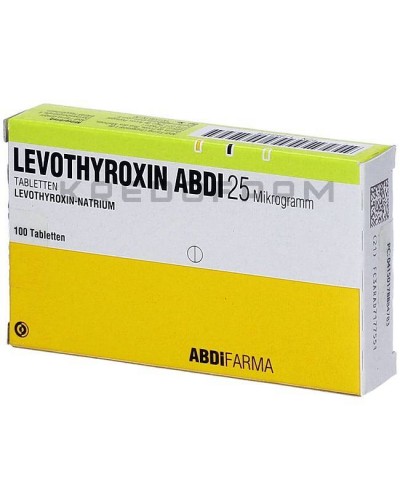 Левотироксин таблетки ● Levothyroxin