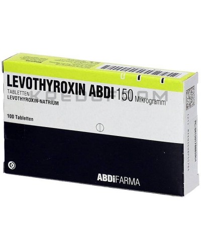 Левотироксин таблетки ● Levothyroxin