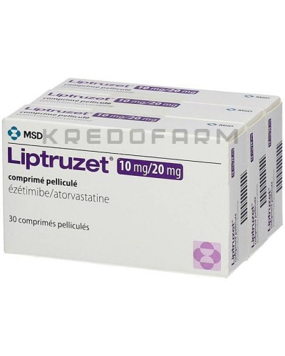 Липтрузет таблетки ● Liptruzet