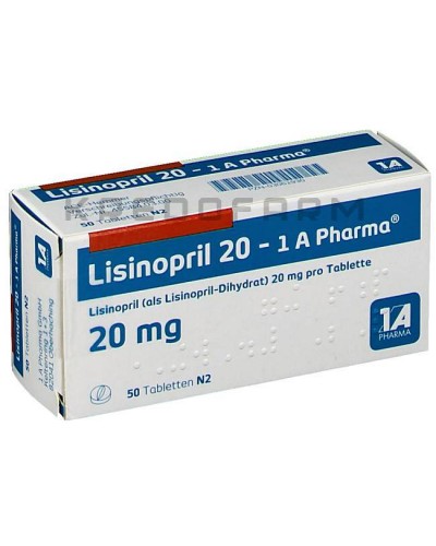 Лизиноприл таблетки ● Lisinopril