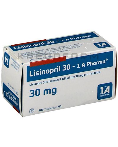 Лизиноприл таблетки ● Lisinopril