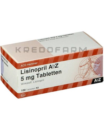 Лизиноприл таблетки ● Lisinopril