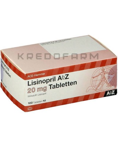 Лизиноприл таблетки ● Lisinopril