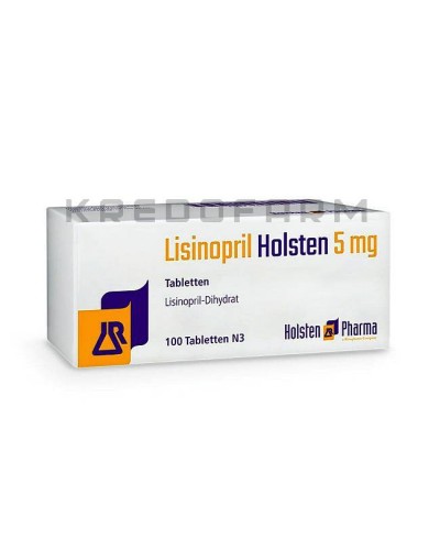 Лизиноприл таблетки ● Lisinopril