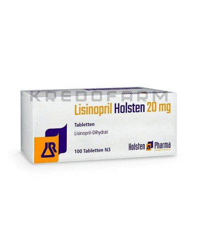 Лизиноприл таблетки ● Lisinopril