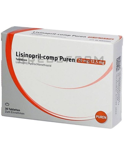 Лизиноприл таблетки ● Lisinopril