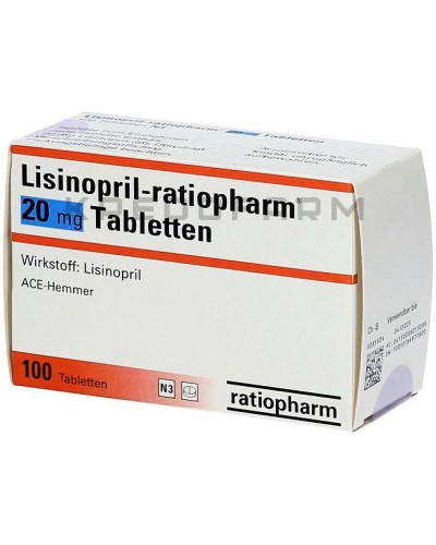 Лизиноприл таблетки ● Lisinopril