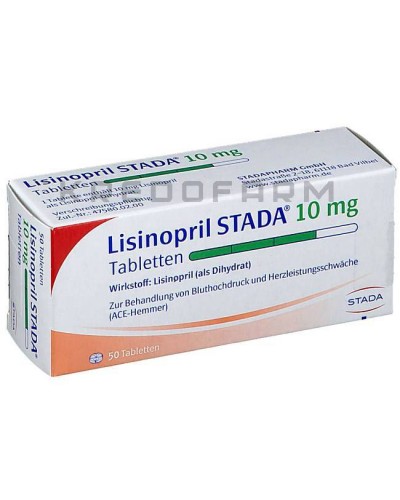 Лизиноприл таблетки ● Lisinopril