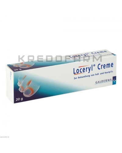 Лоцерил крем, лак ● Loceryl