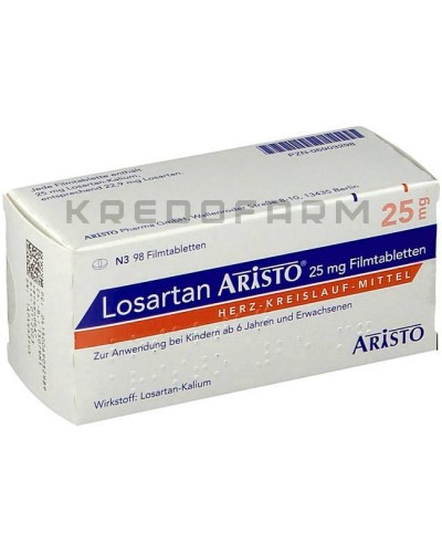 Лозартан таблетки ● Losartan