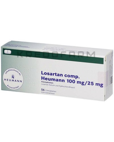 Лозартан таблетки ● Losartan