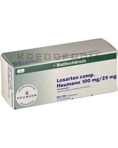 Лозартан таблетки ● Losartan