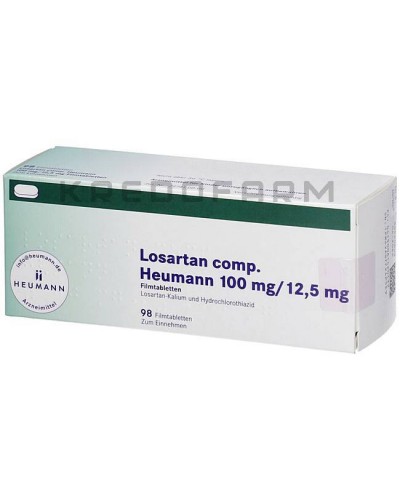 Лозартан таблетки ● Losartan