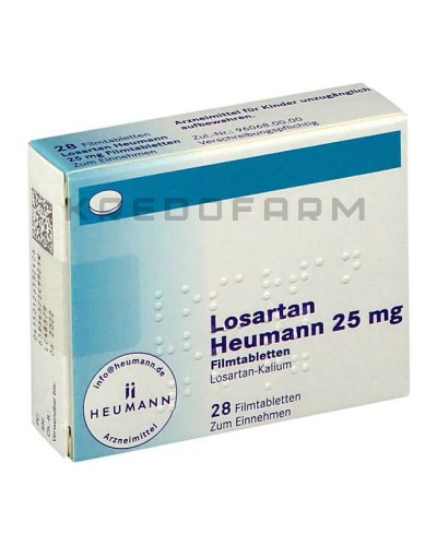 Лозартан таблетки ● Losartan