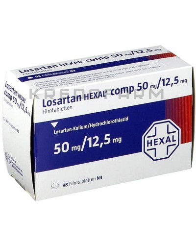 Лозартан таблетки ● Losartan