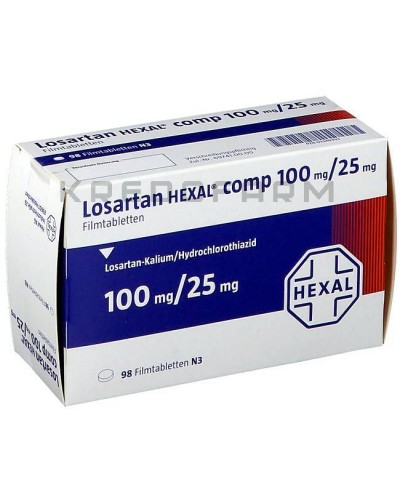 Лозартан таблетки ● Losartan