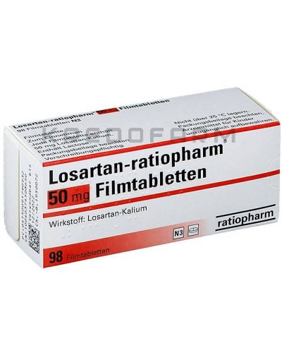 Лозартан таблетки ● Losartan