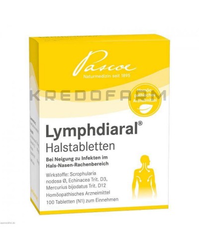 Лімфдіарал Халстаблеттен таблетки ● Lymphdiaral Halstabletten