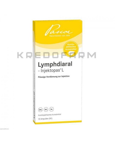 Лимфдиарал Инжектопас ампулы ● Lymphdiaral Injektopas