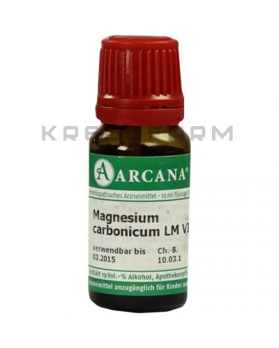 Магнезиум Карбоникум ампулы, глобули, раствор, таблетки ● Magnesium Carbonicum