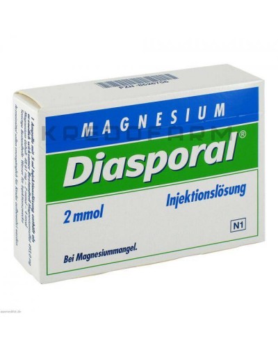 Магнезіум Діаспорал ампули, гранули, капсули, таблетки ● Magnesium Diasporal