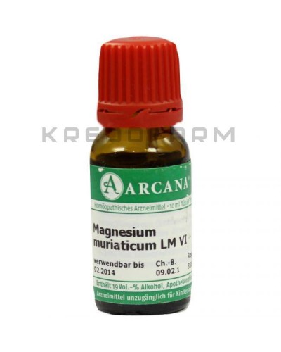 Магнезиум Муриатикум глобули, раствор ● Magnesium Muriaticum