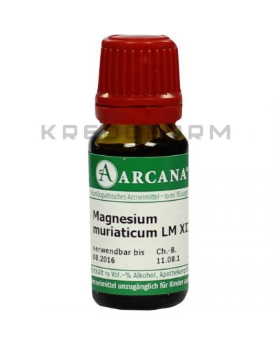 Магнезиум Муриатикум глобули, раствор ● Magnesium Muriaticum