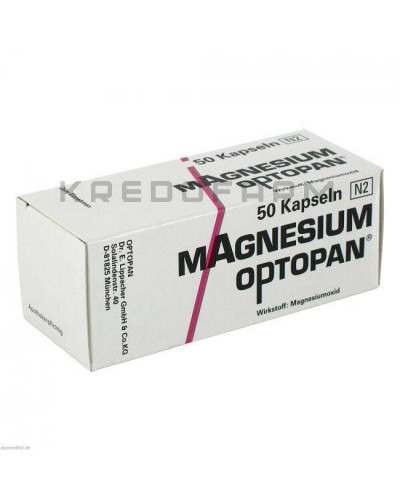 Магнезіум Оптопан капсули ● Magnesium Optopan