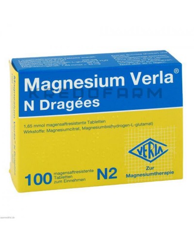 Магнезіум Верла концентрат, порошок, таблетки ● Magnesium Verla