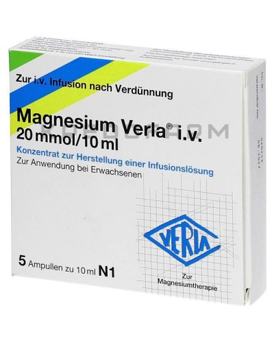 Магнезіум Верла концентрат, порошок, таблетки ● Magnesium Verla