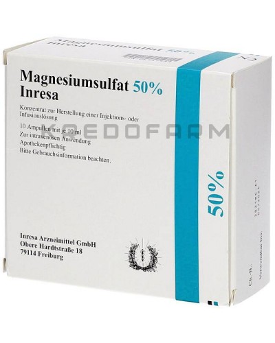 Магнезиумсульфат концентрат ● Magnesiumsulfat