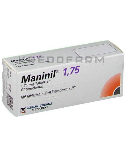 Манинил таблетки ● Maninil