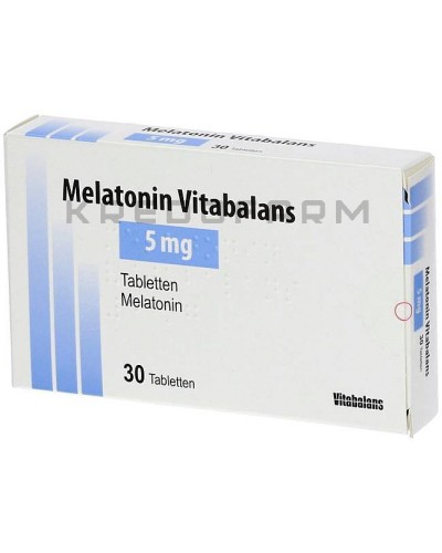 Мелатонін Вітабаланс таблетки ● Melatonin Vitabalans