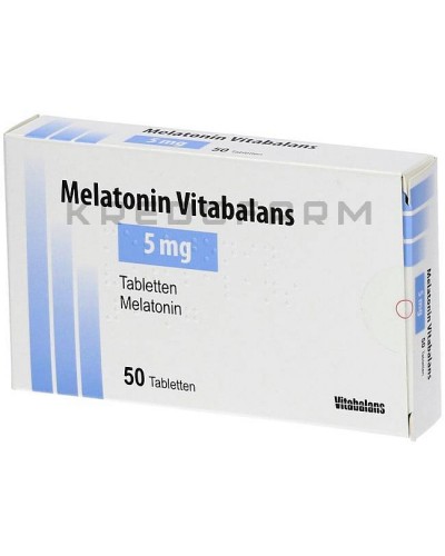 Мелатонін Вітабаланс таблетки ● Melatonin Vitabalans